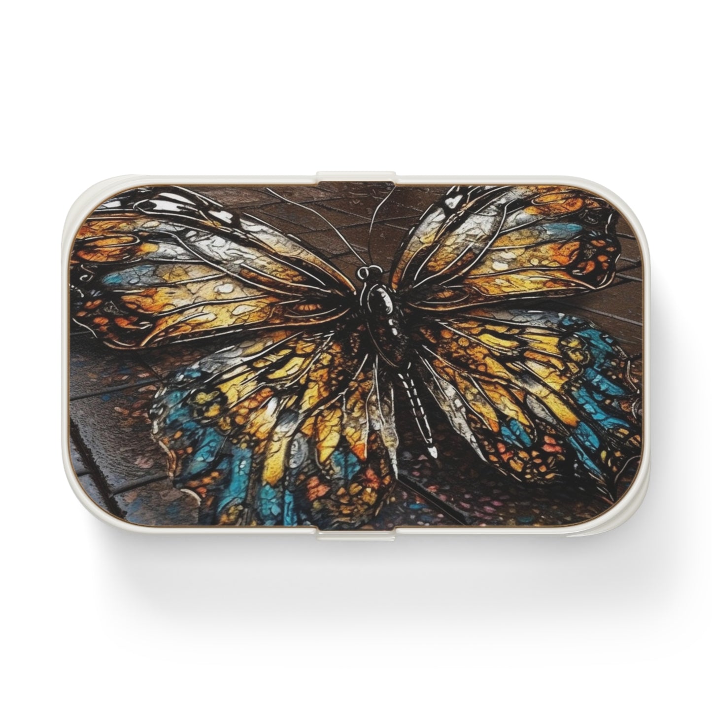 Bento Lunch Box Water Butterfly Street 1