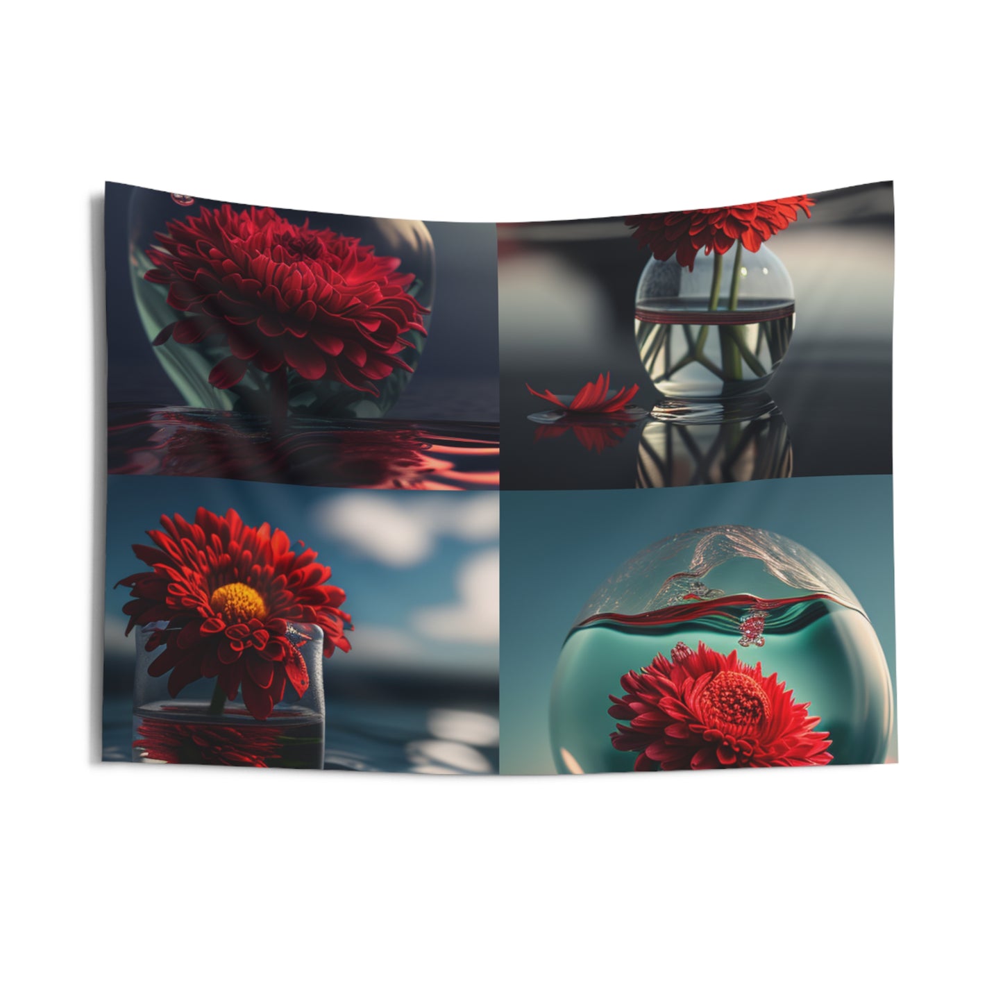 Indoor Wall Tapestries Chrysanthemum 5
