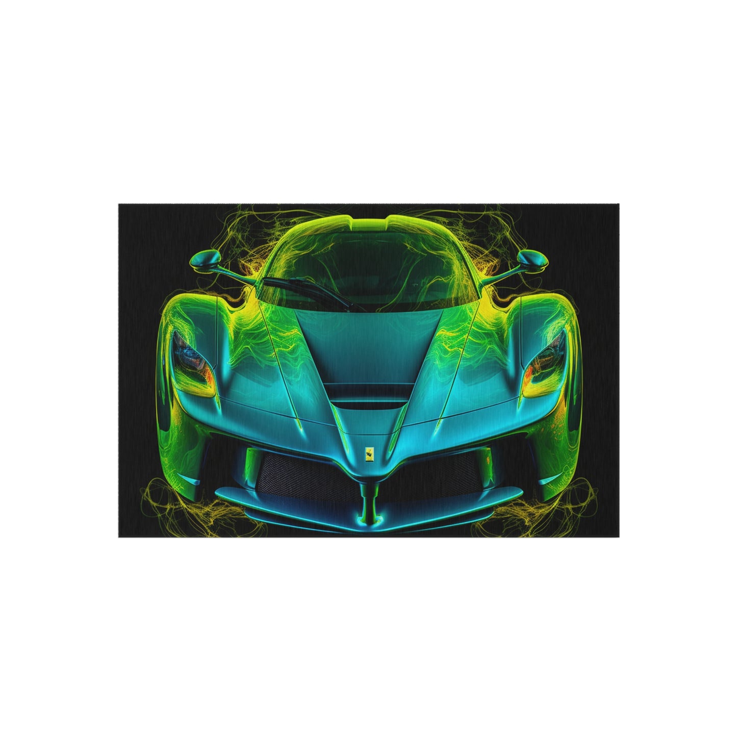 Outdoor Rug  Ferrari Neon 2