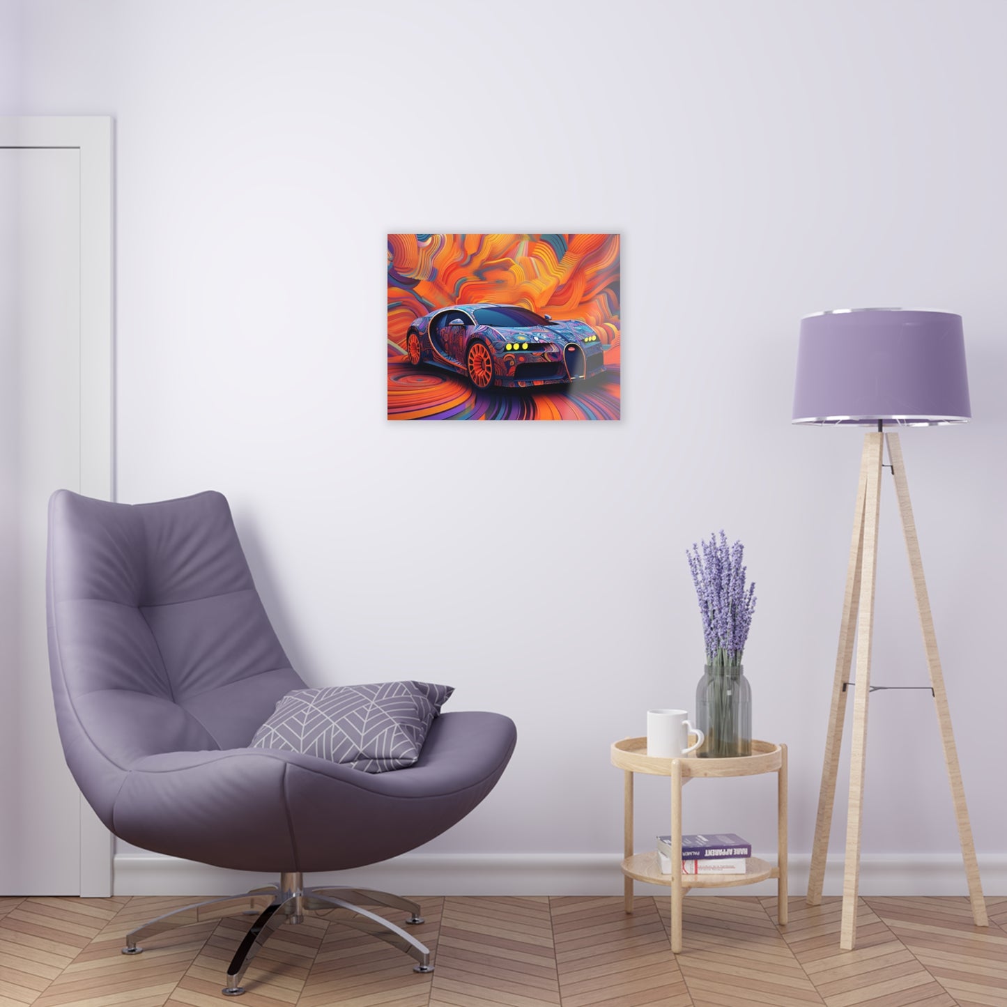 Acrylic Prints Bugatti Abstract Concept 4