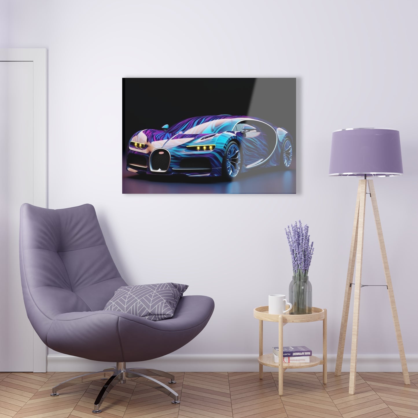 Acrylic Prints Bugatti Abstract Flair 3