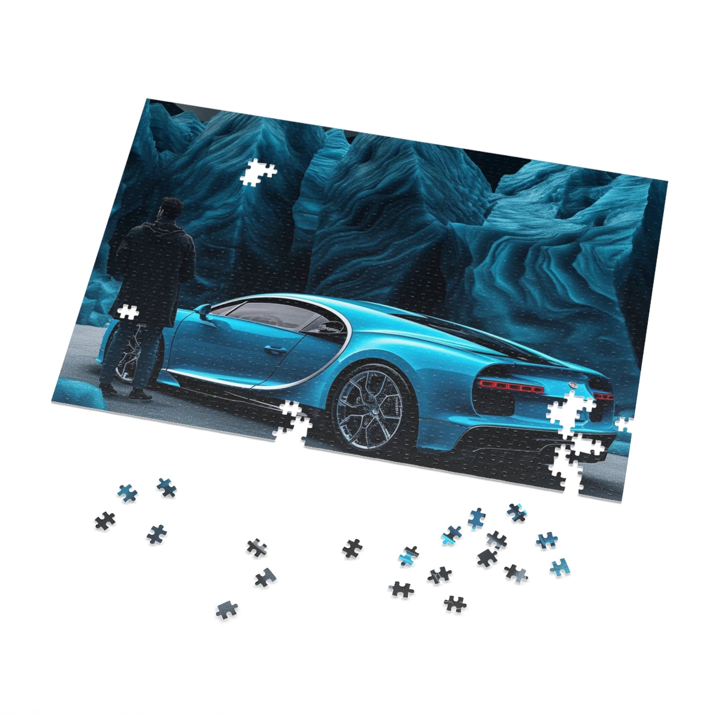 Jigsaw Puzzle (30, 110, 252, 500,1000-Piece) Bugatti Real Look 3