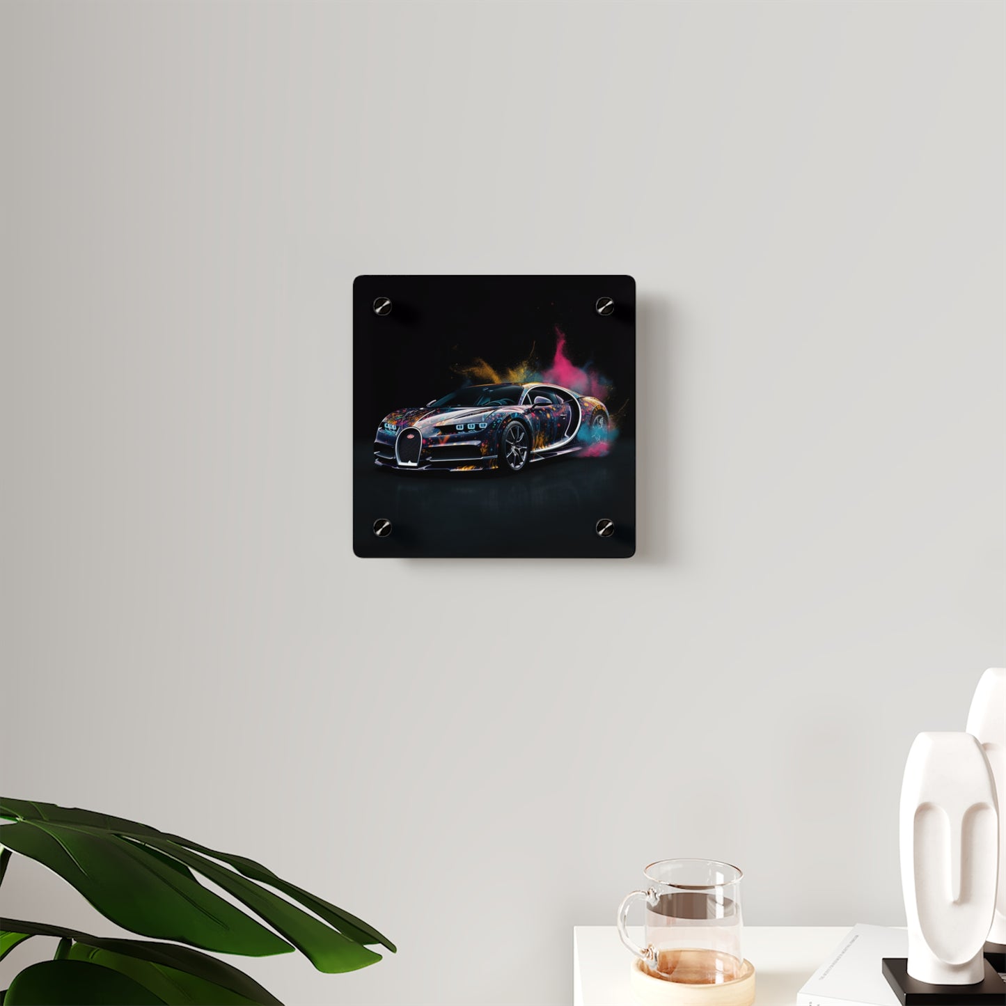 Acrylic Wall Art Panels Hyper Bugatti 4