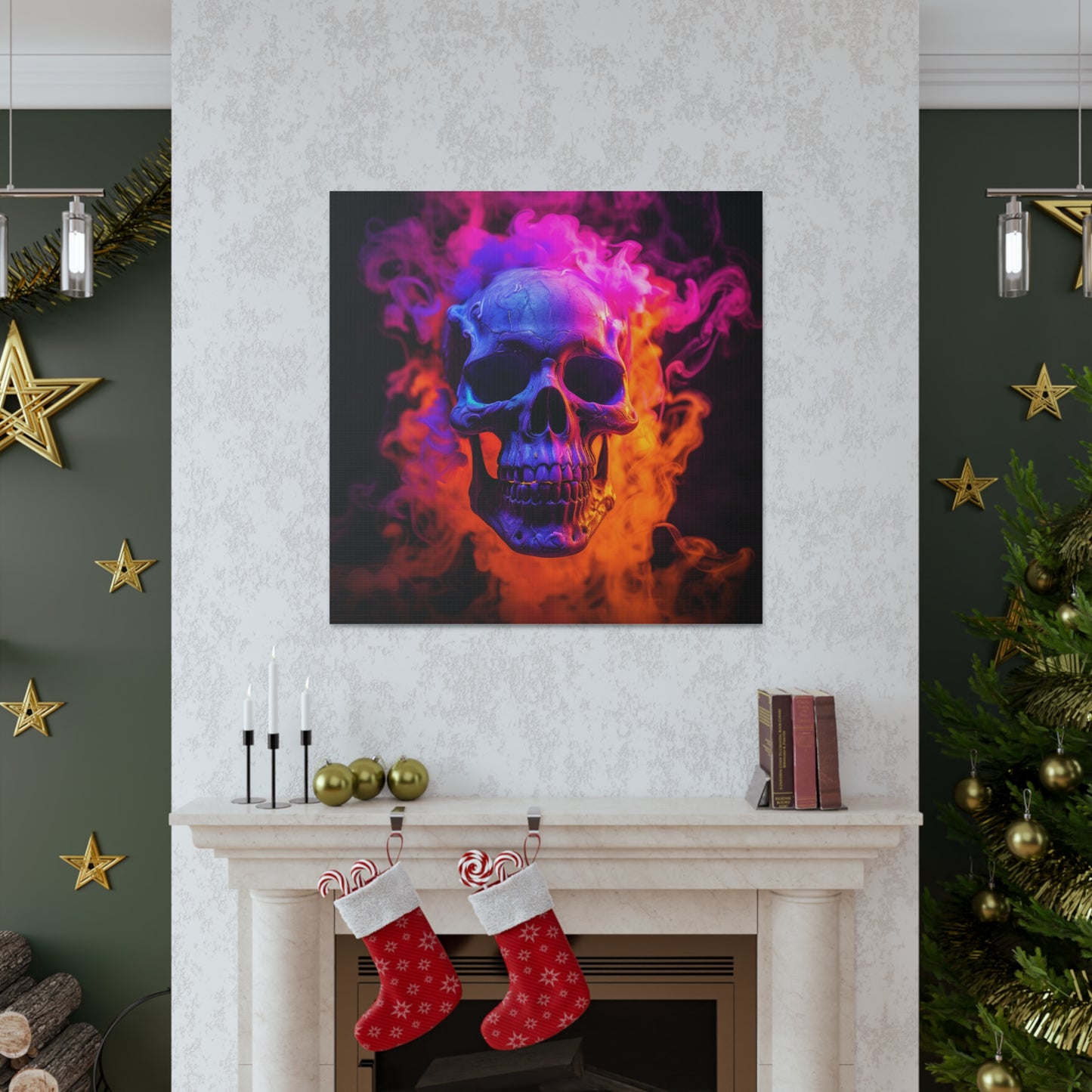 Canvas Gallery Wraps Macro Skull 4