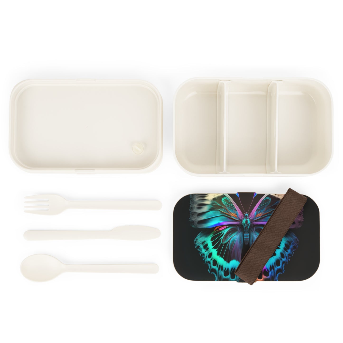 Bento Lunch Box Raw Florescent Glow 2
