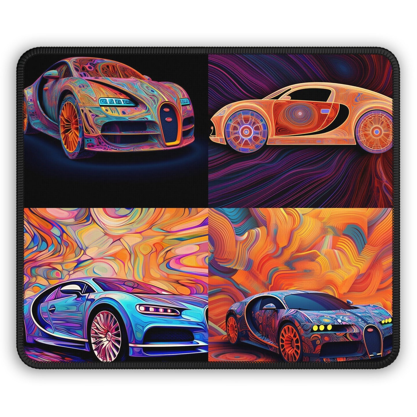 Gaming Mouse Pad  Bugatti Abstract Concept 5