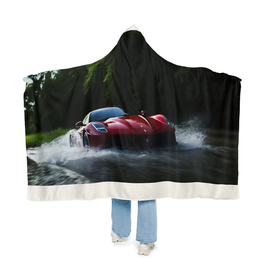 Snuggle Hooded Blanket Water Ferrari Splash 1