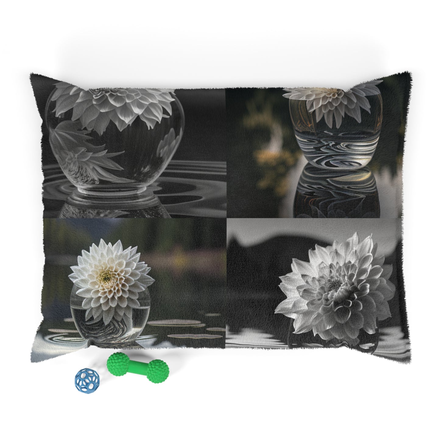 Pet Bed White Dahlia 5