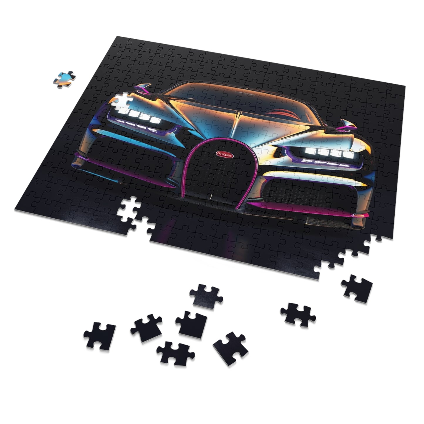 Jigsaw Puzzle (30, 110, 252, 500,1000-Piece) Hyper Bugatti Chiron 1