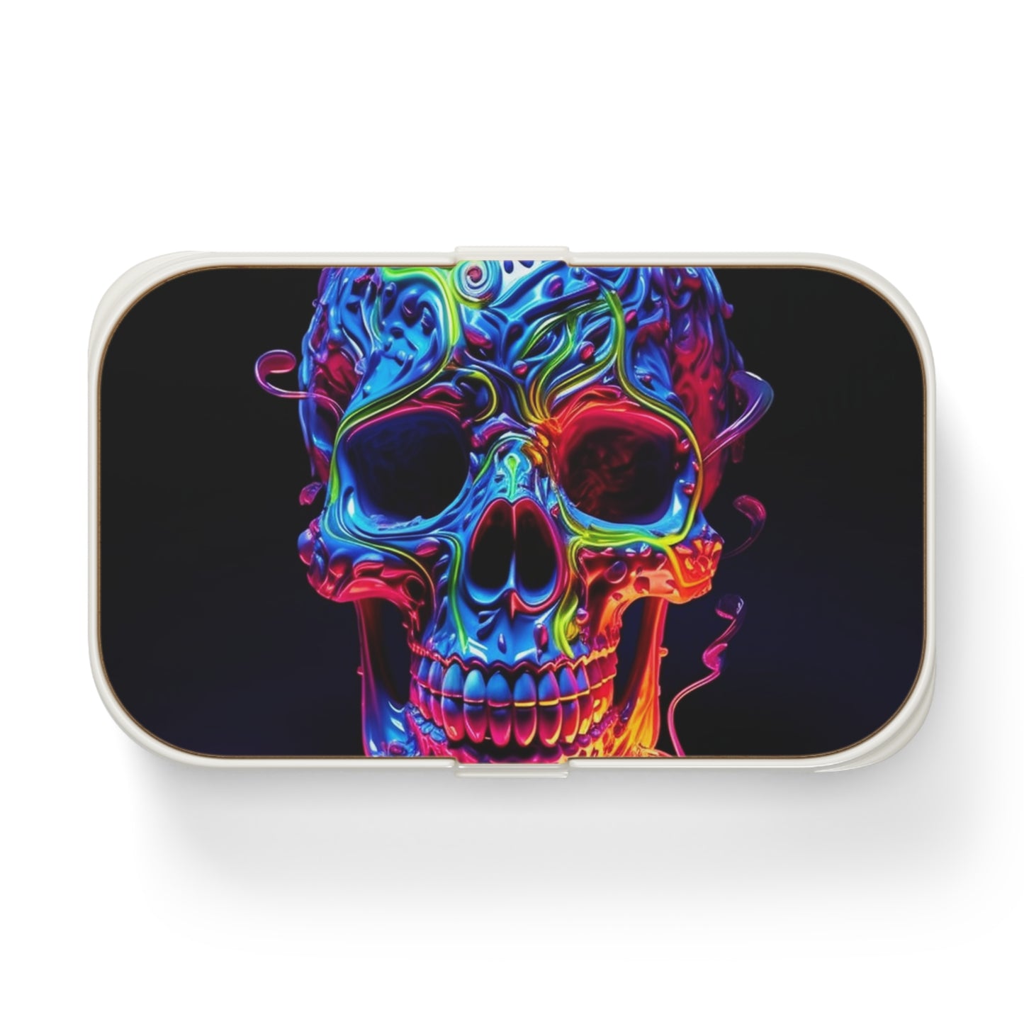 Bento Lunch Box Macro Skull Color 3
