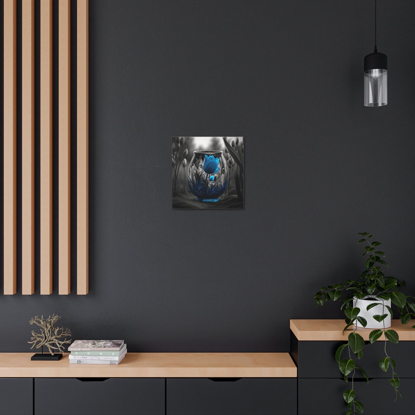 Canvas Gallery Wraps Tulip Blue 6