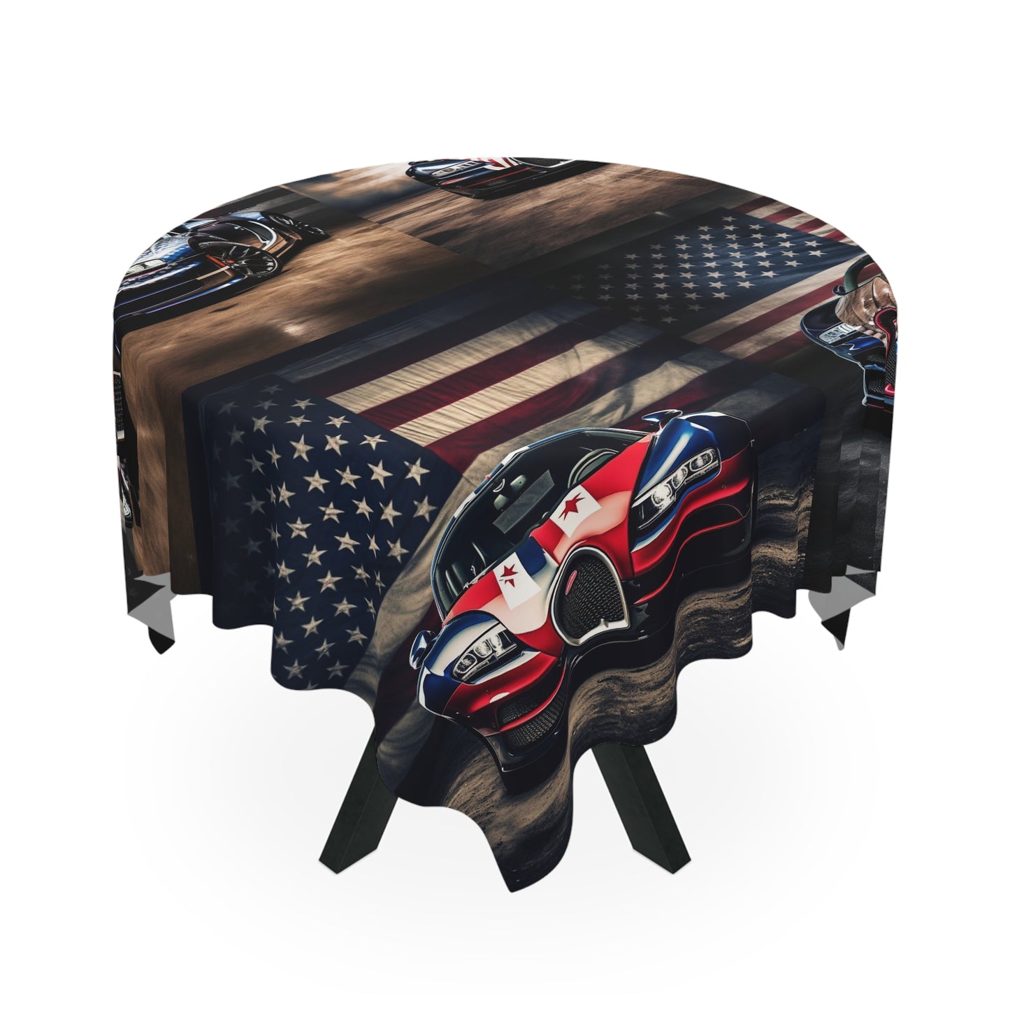 Tablecloth Bugatti American Flag 5