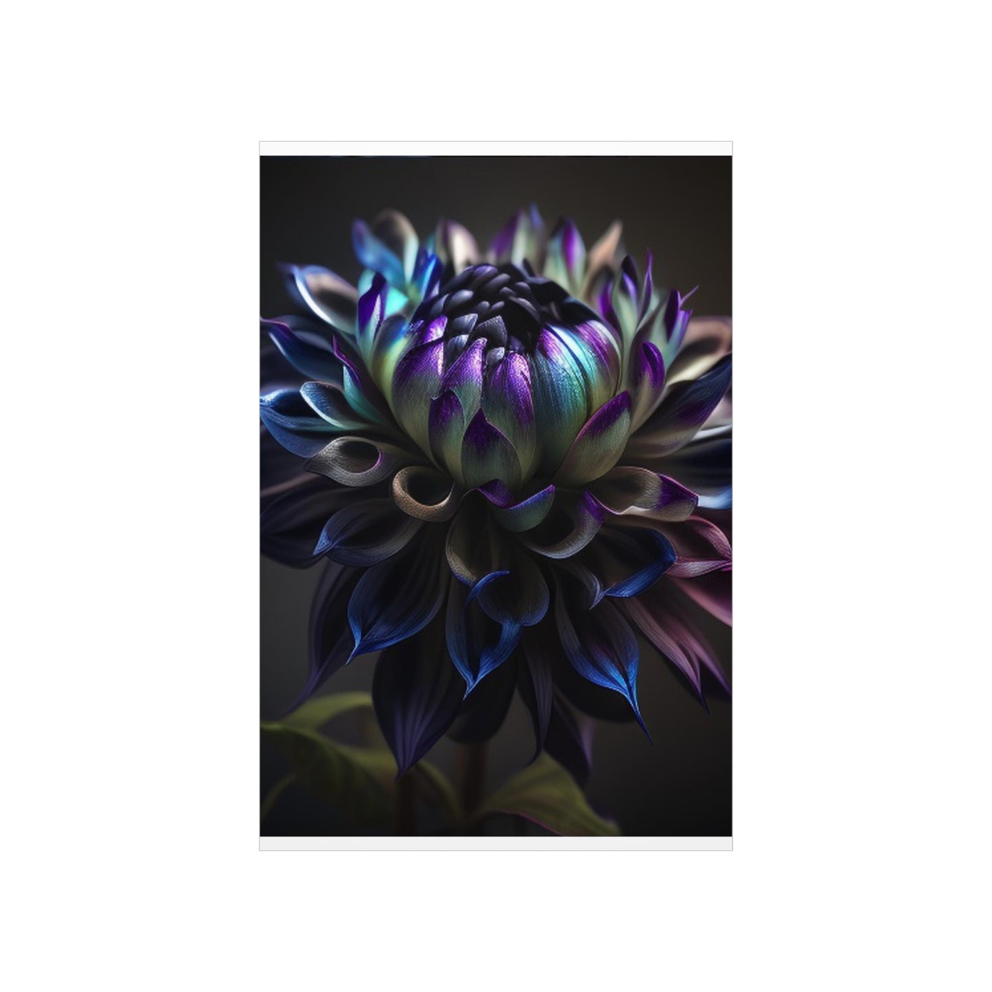 Premium Matte Vertical Posters Dahlia Purple 4