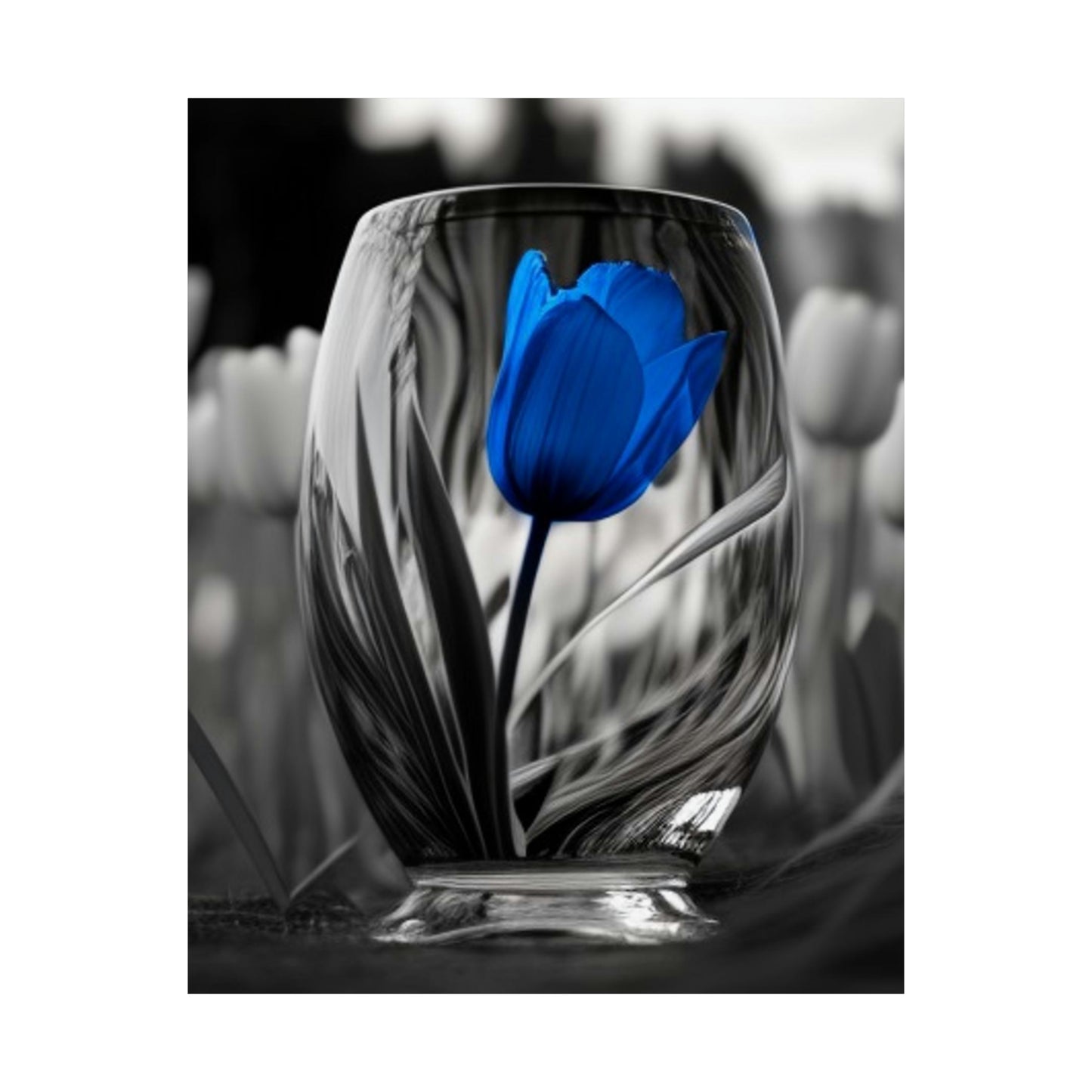 Premium Matte Vertical Posters Tulip 4