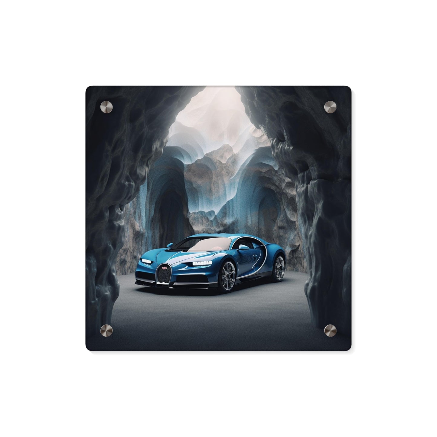 Acrylic Wall Art Panels Bugatti Real Look 2