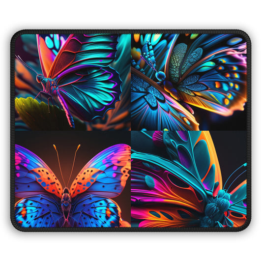 Gaming Mouse Pad  Neon Butterfly Macro 5