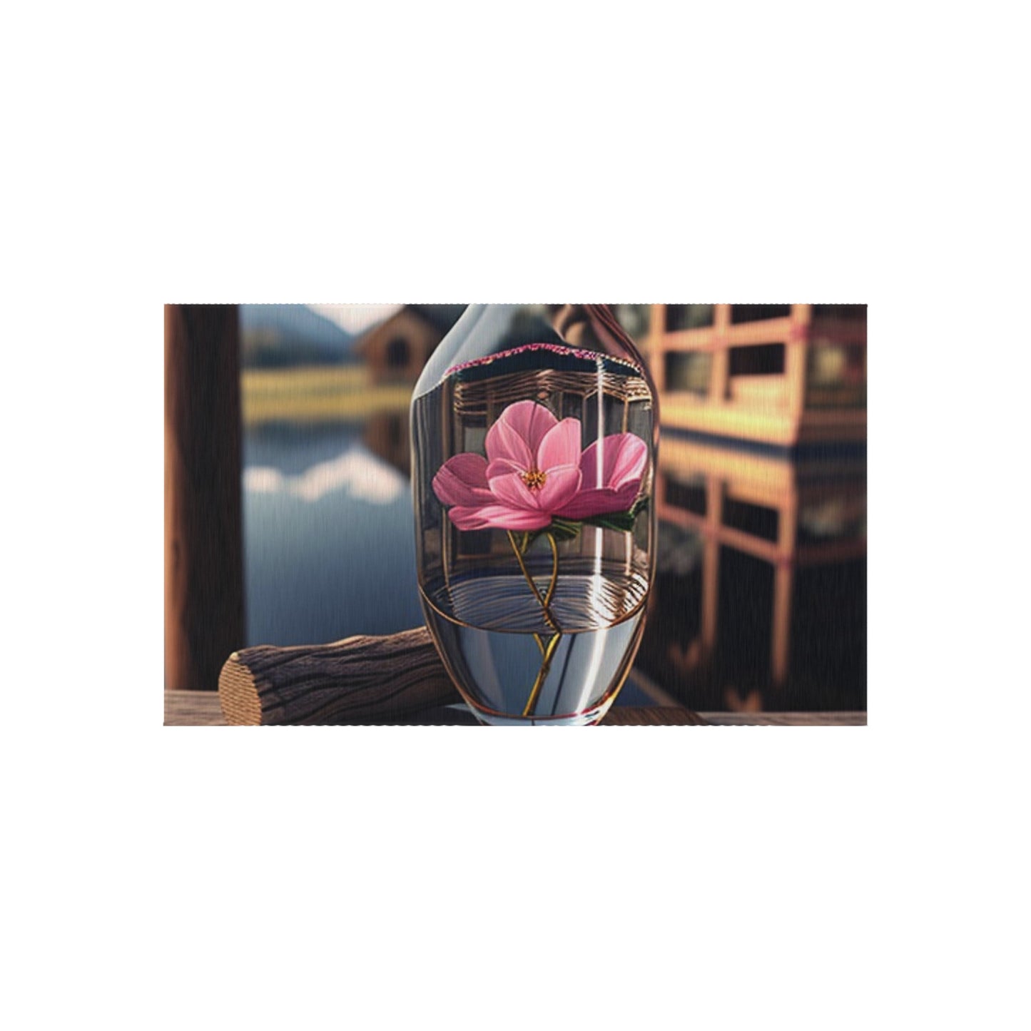 Outdoor Rug  Pink Magnolia 4