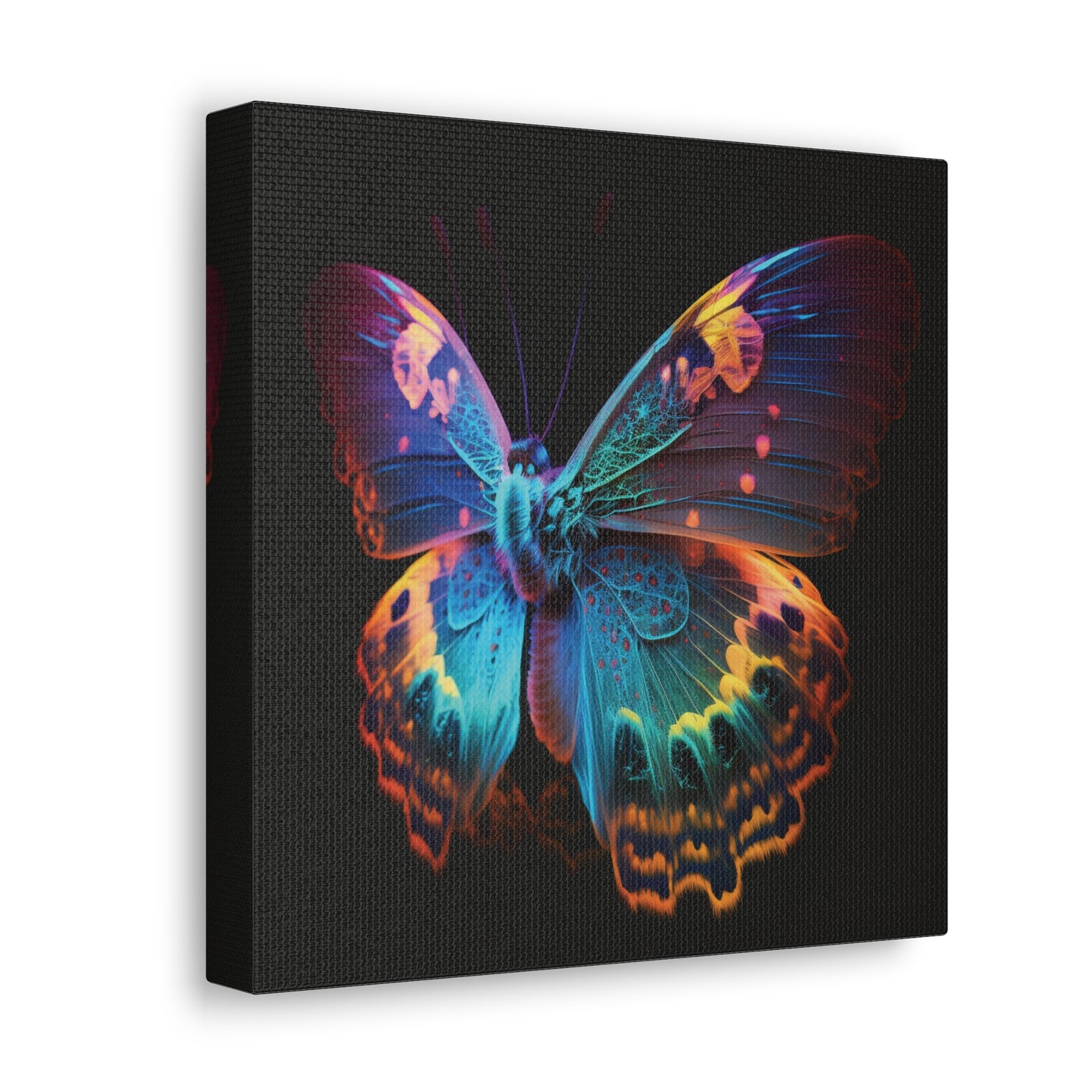 Canvas Gallery Wraps Raw Hyper Color Butterfly 4