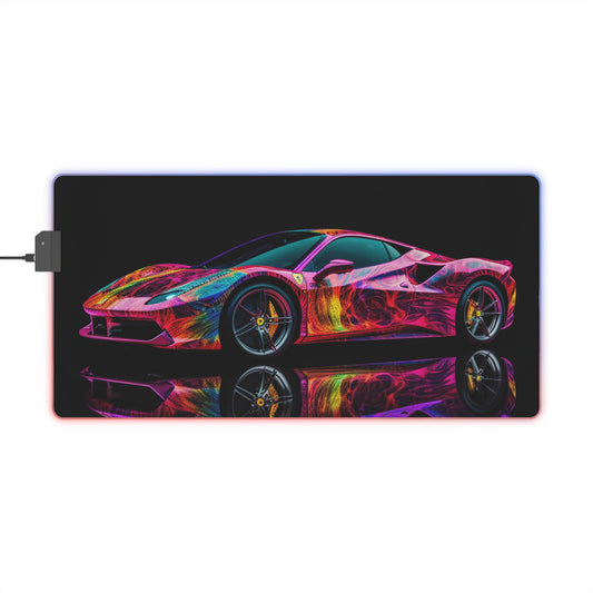 LED Gaming Mouse Pad Ferrari Color 4