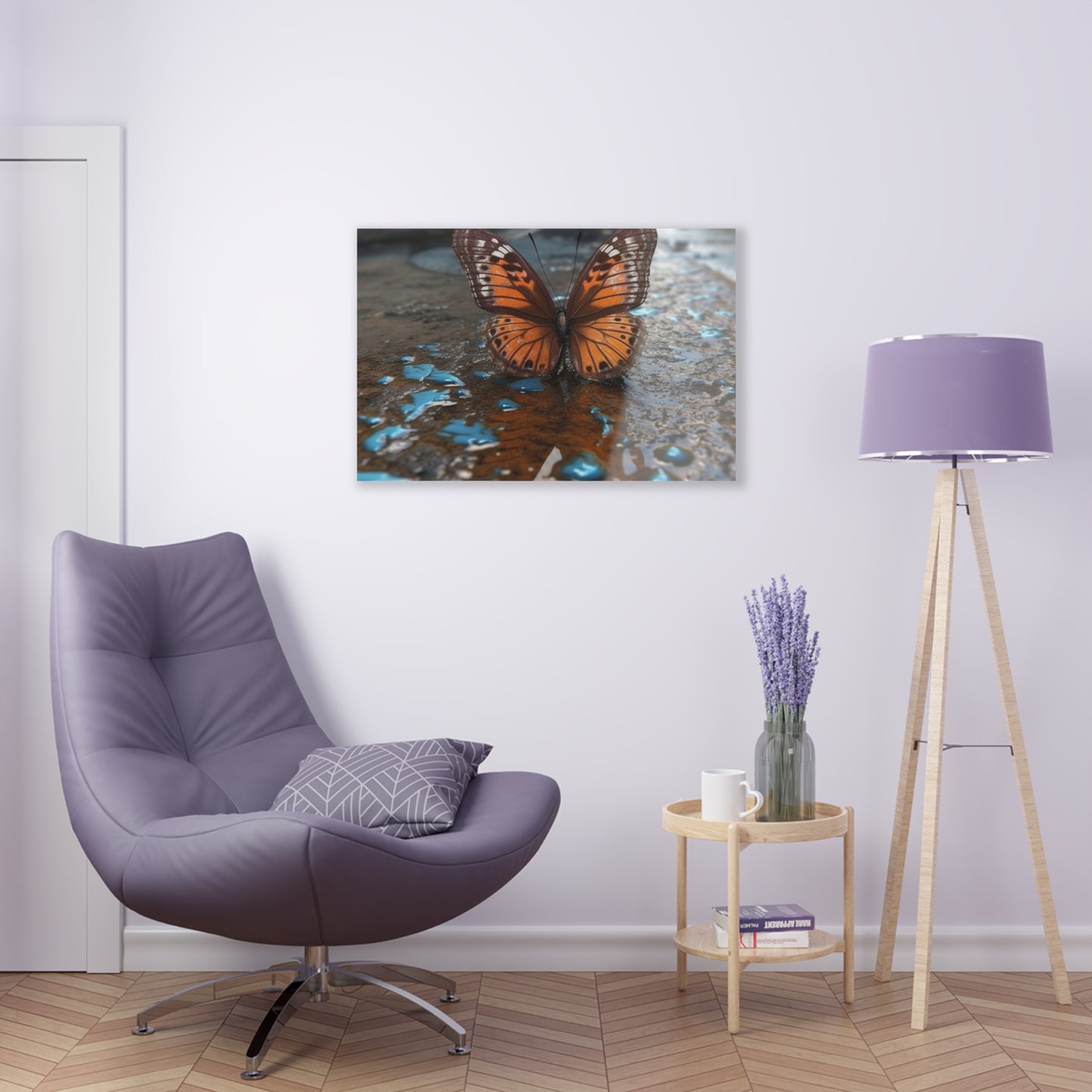 Acrylic Prints Water Butterfly Street 2