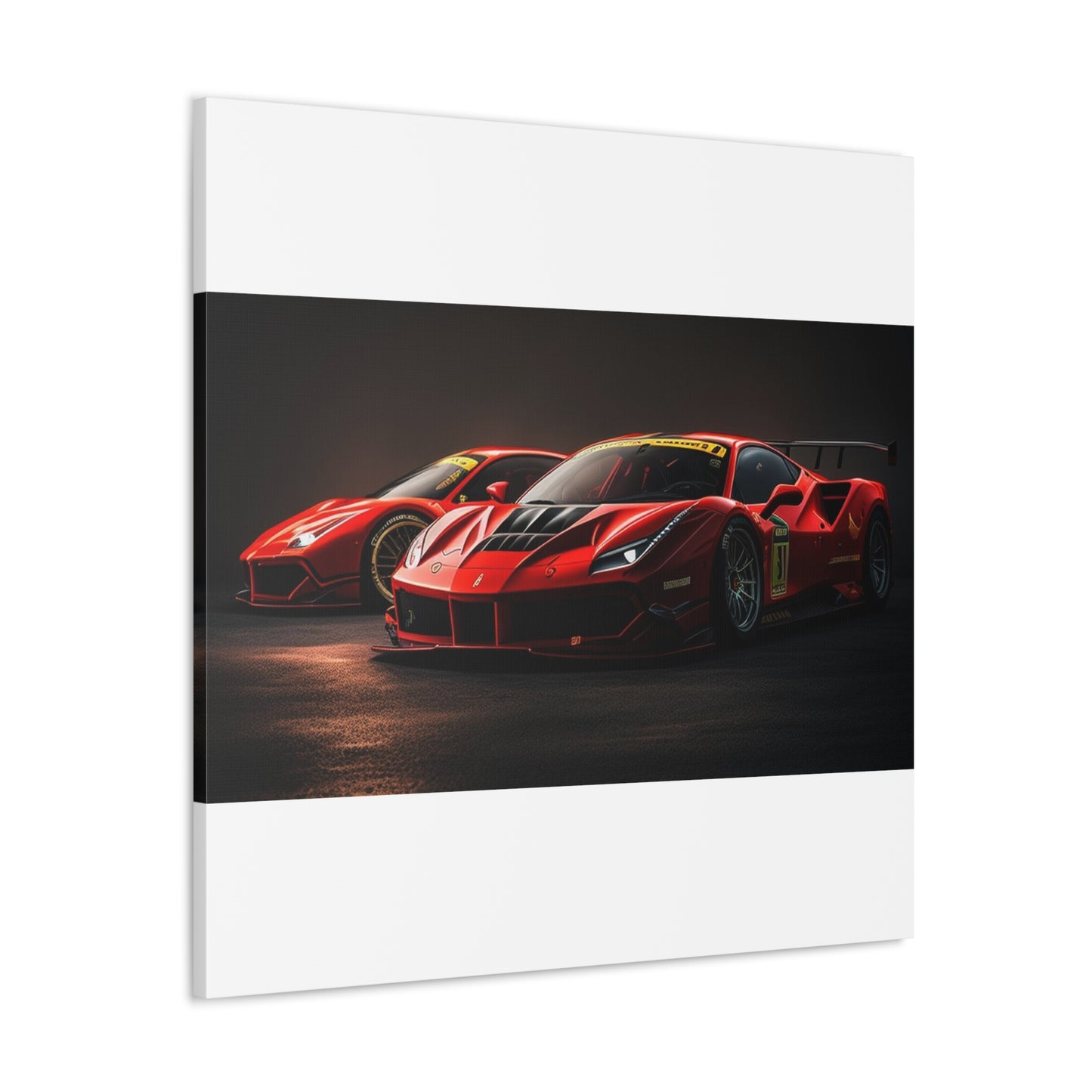 Canvas Gallery Wraps Ferrari Red 4