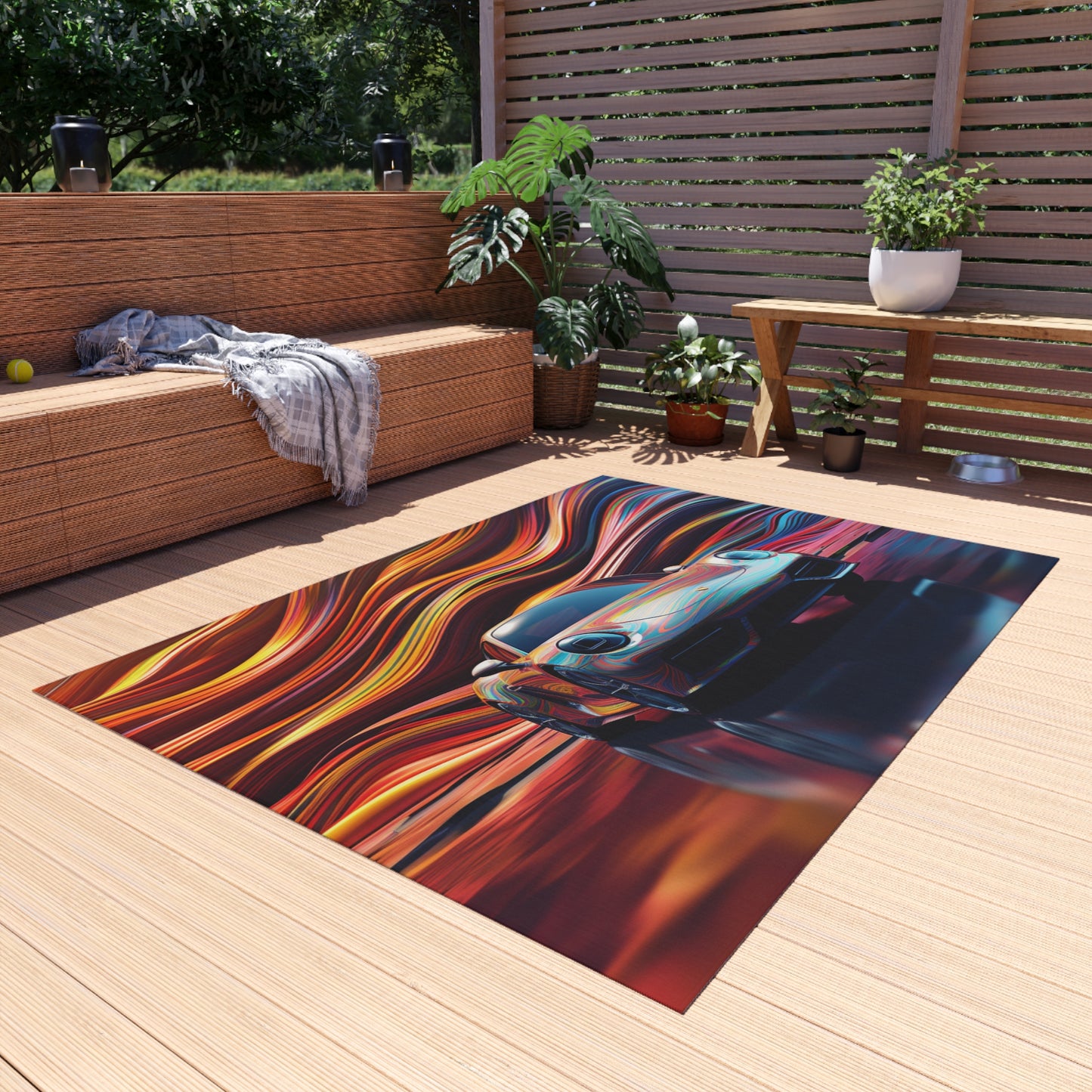 Outdoor Rug  Porsche Water Fusion 1