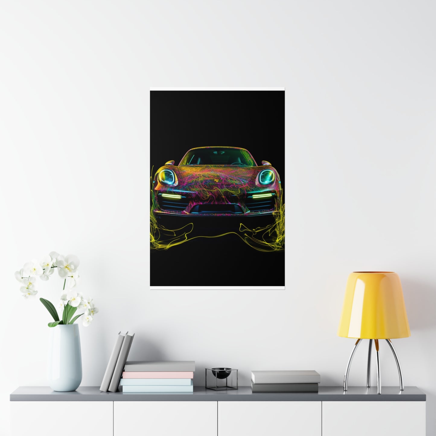 Premium Matte Vertical Posters Porsche Flair 2