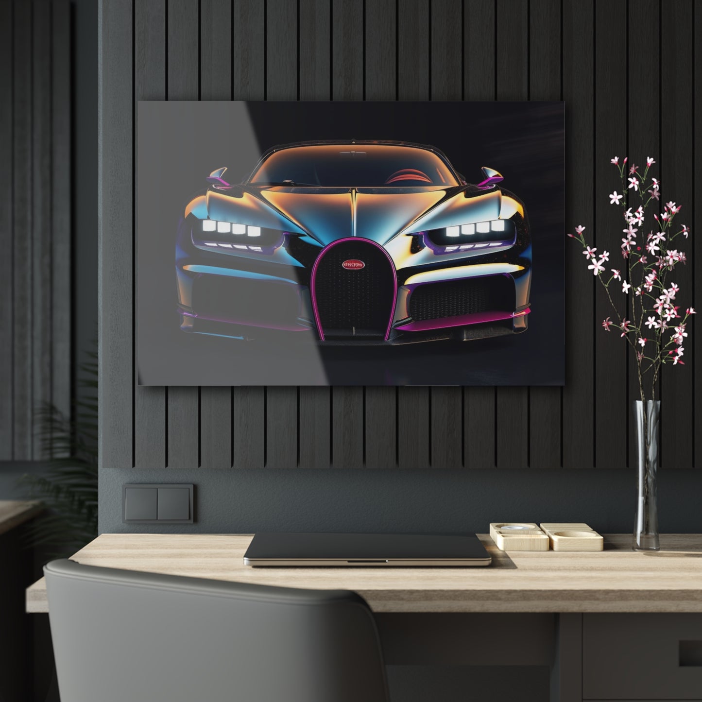 Acrylic Prints Hyper Bugatti Chiron 1