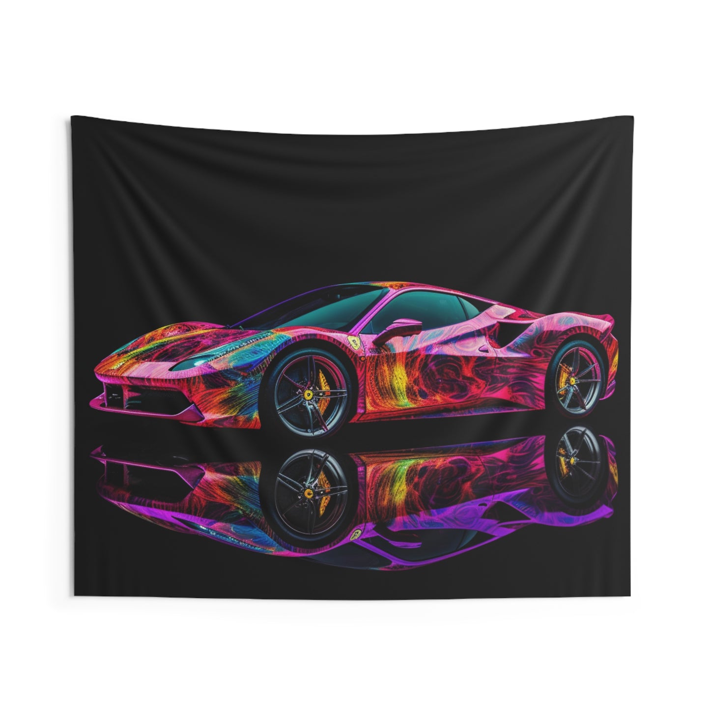 Indoor Wall Tapestries Ferrari Color 4