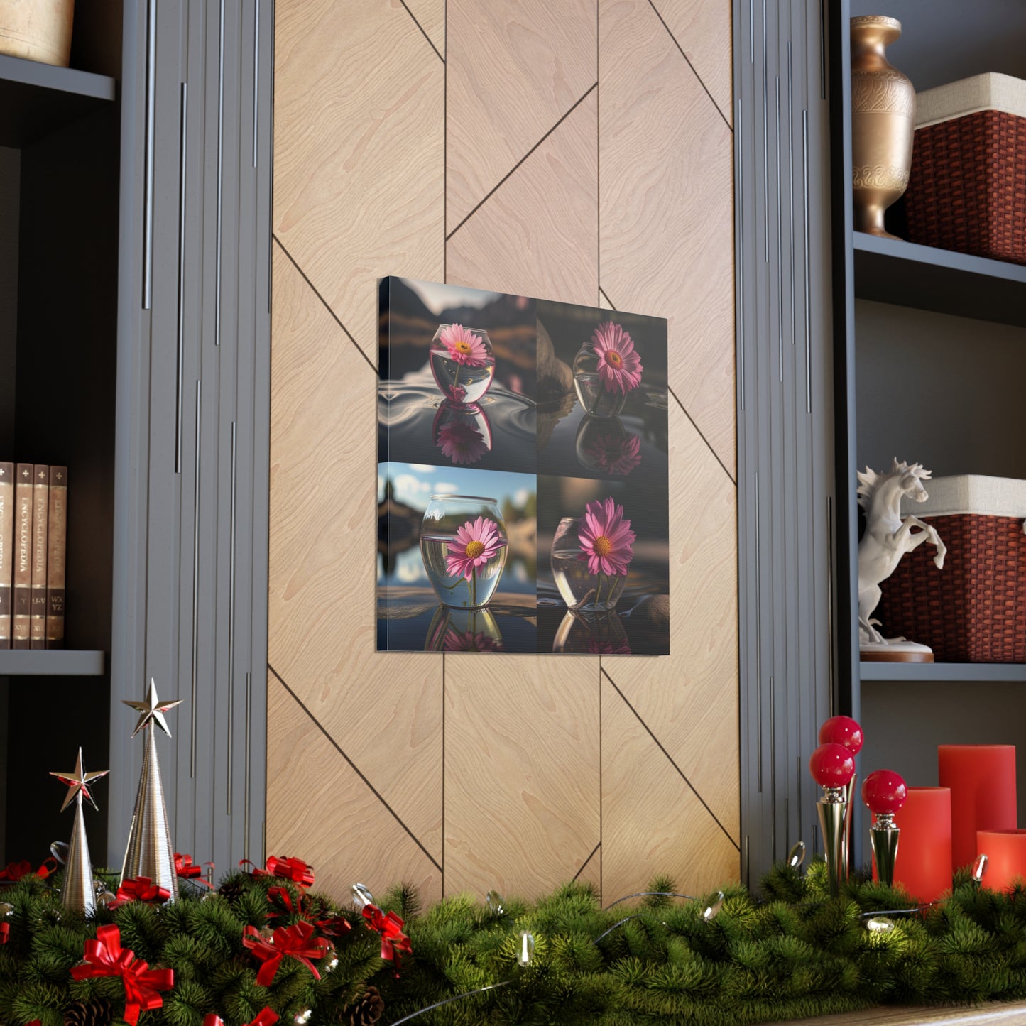 Canvas Gallery Wraps Pink Daisy 5