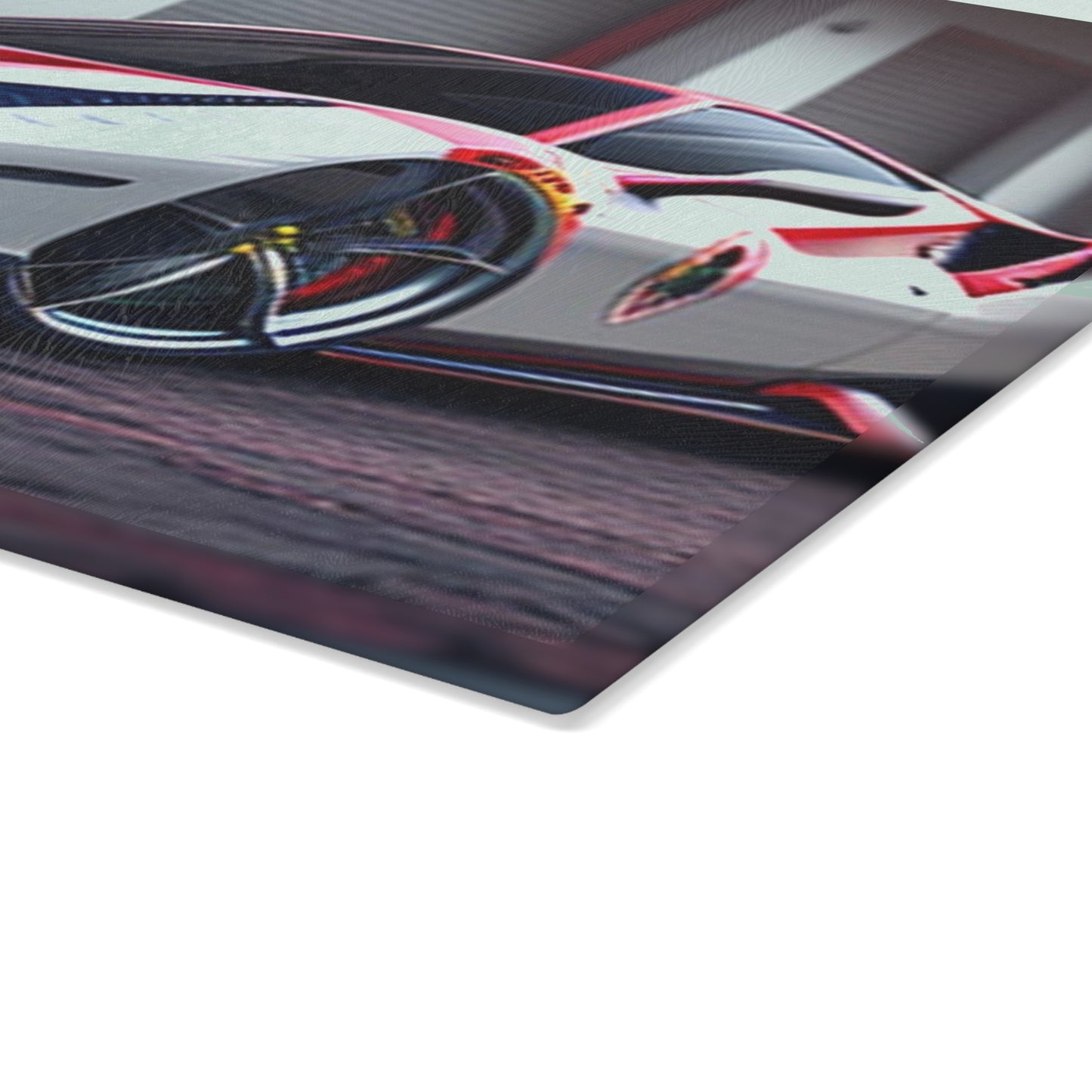 Glass Cutting Board Ferrari Hyper 3