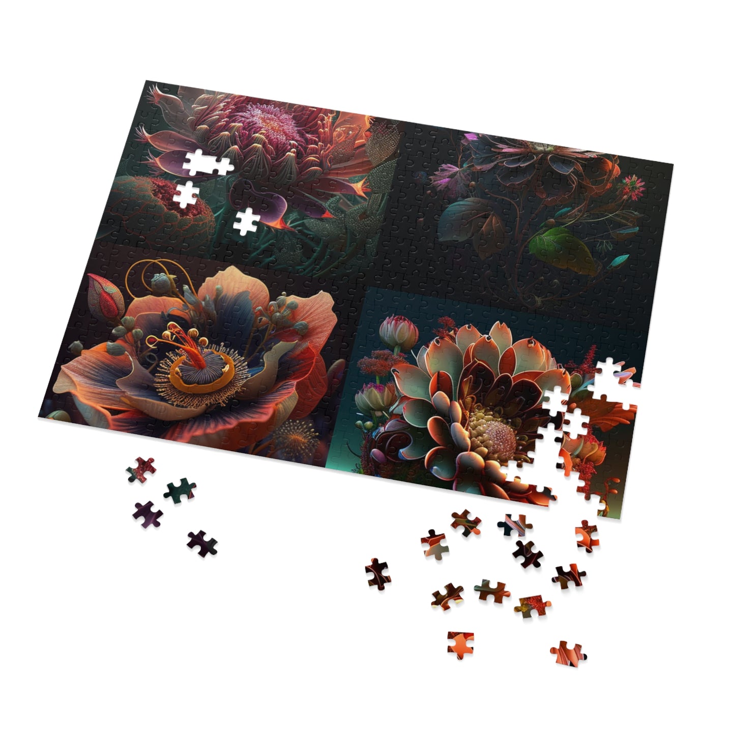 Jigsaw Puzzle (30, 110, 252, 500,1000-Piece) Flower Arangment 5