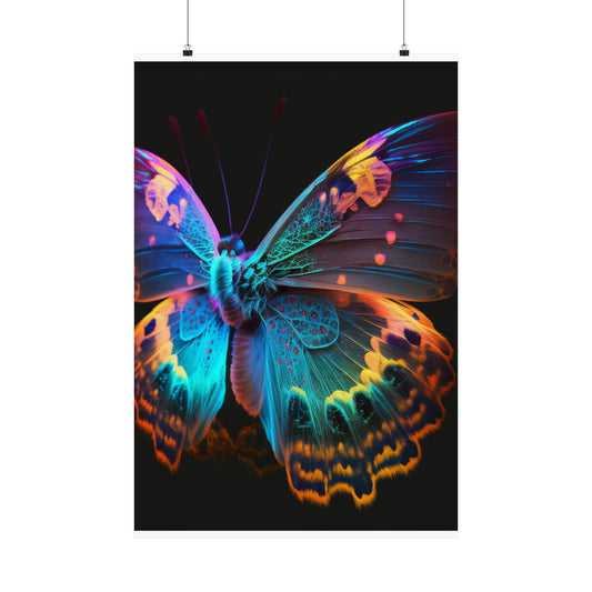 Premium Matte Vertical Posters Raw Hyper Color Butterfly 4