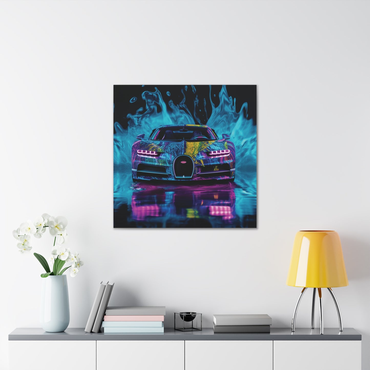 Canvas Gallery Wraps Bugatti Water 2