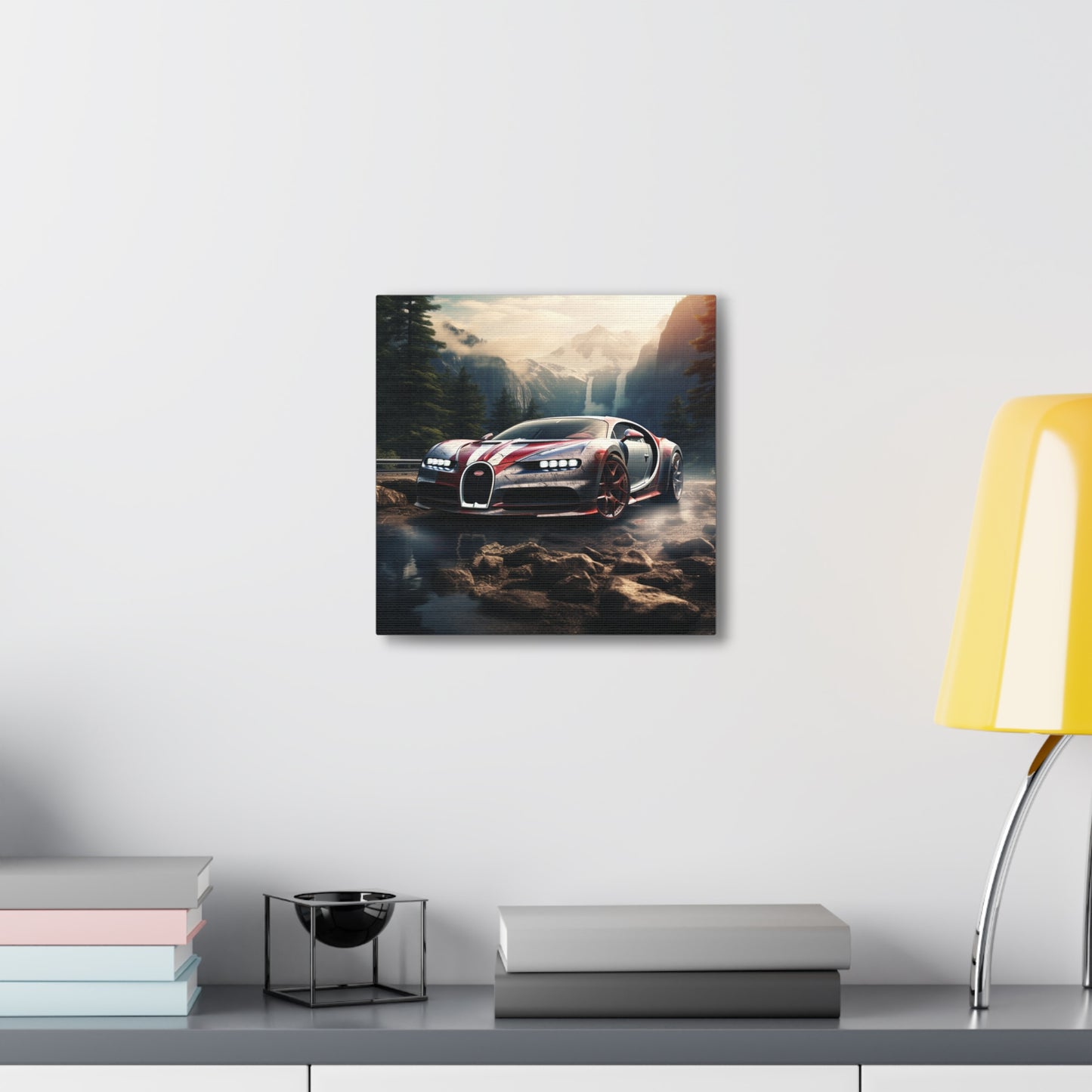 Canvas Gallery Wraps Bugatti Waterfall 4