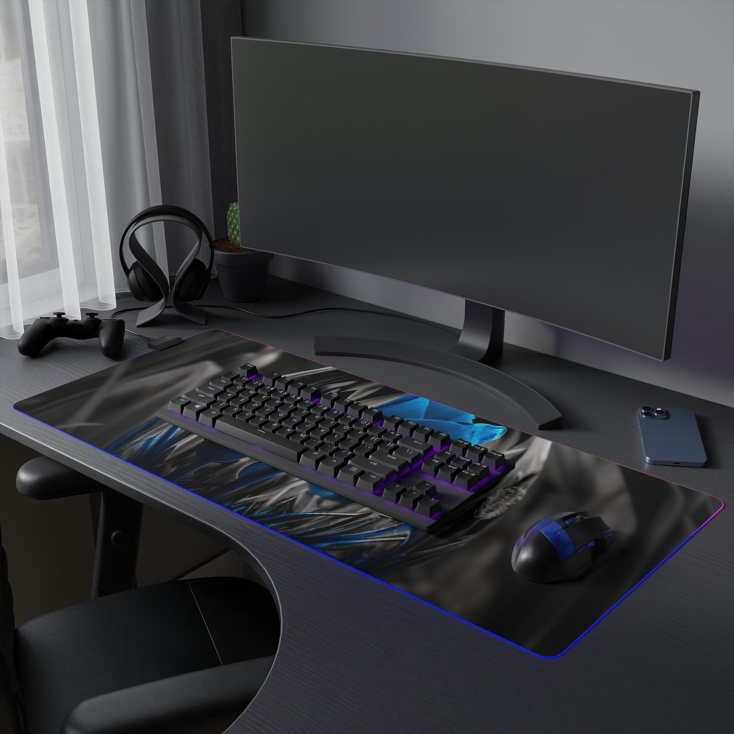 LED Gaming Mouse Pad Tulip 2