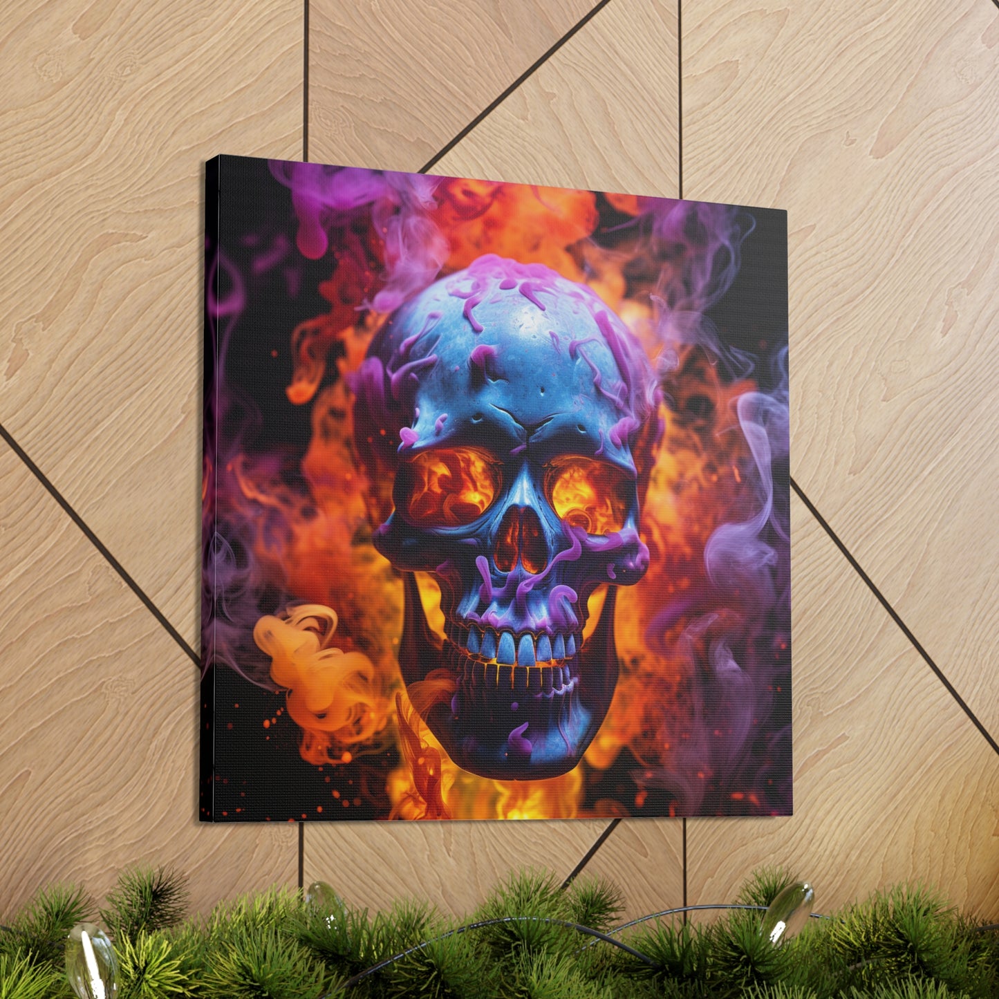 Canvas Gallery Wraps Macro Skull 3