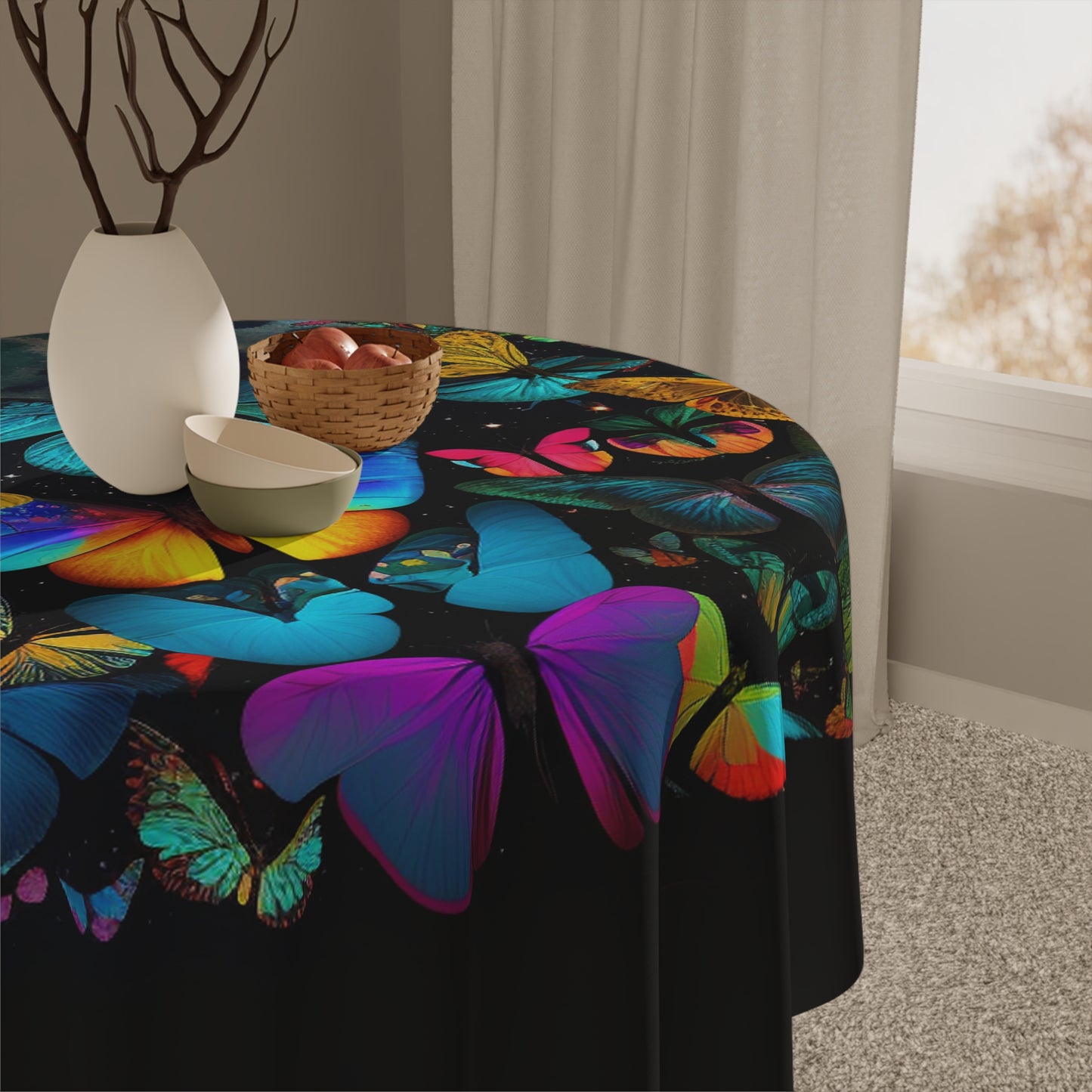 Tablecloth Moon Butterfly 2