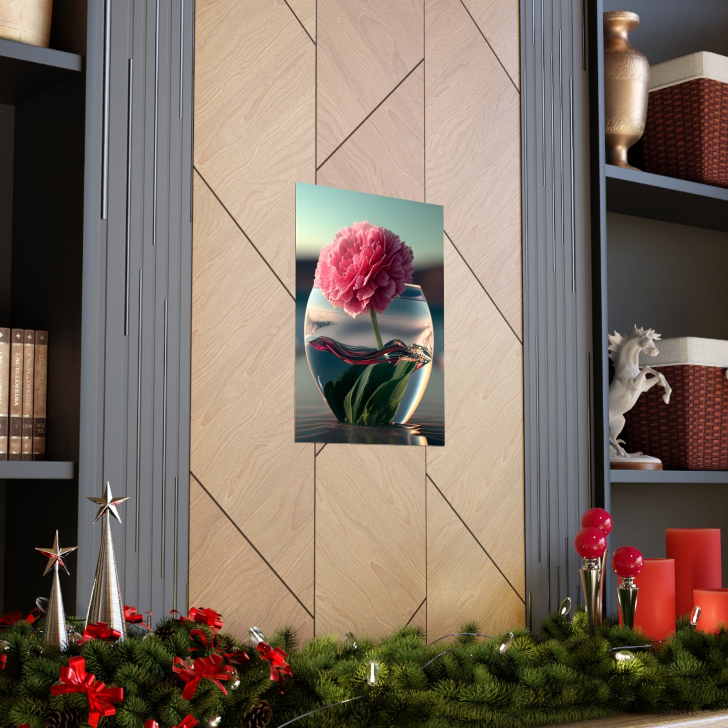 Premium Matte Vertical Posters Carnation 2