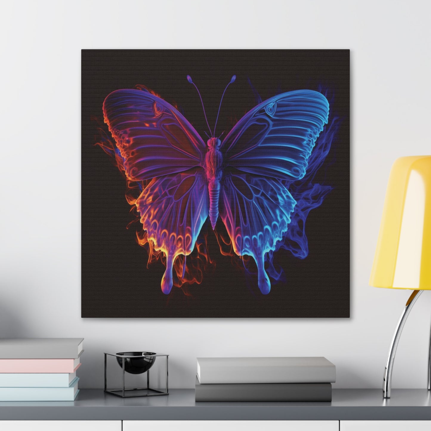 Canvas Gallery Wraps Thermal Butterfly 1