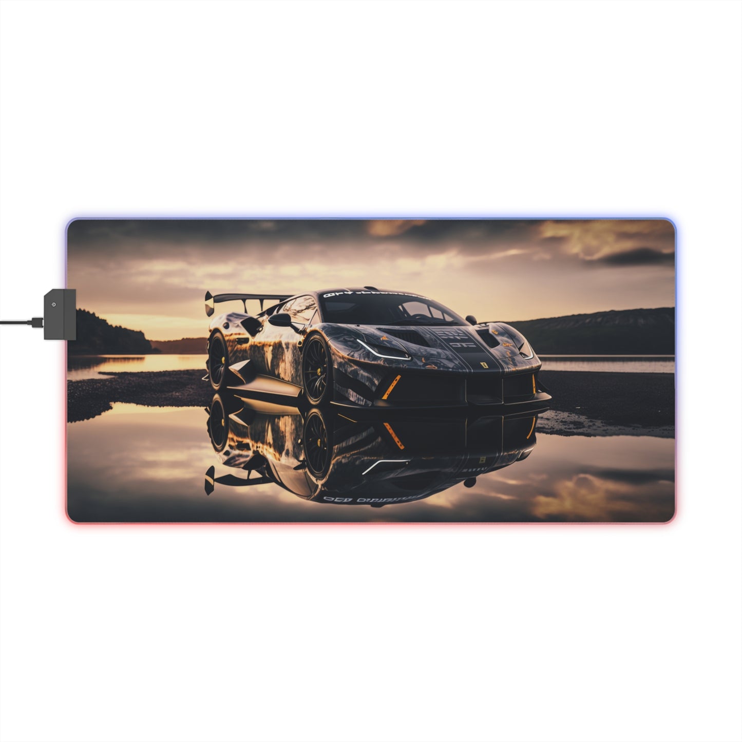 LED Gaming Mouse Pad Ferrari Lake 2