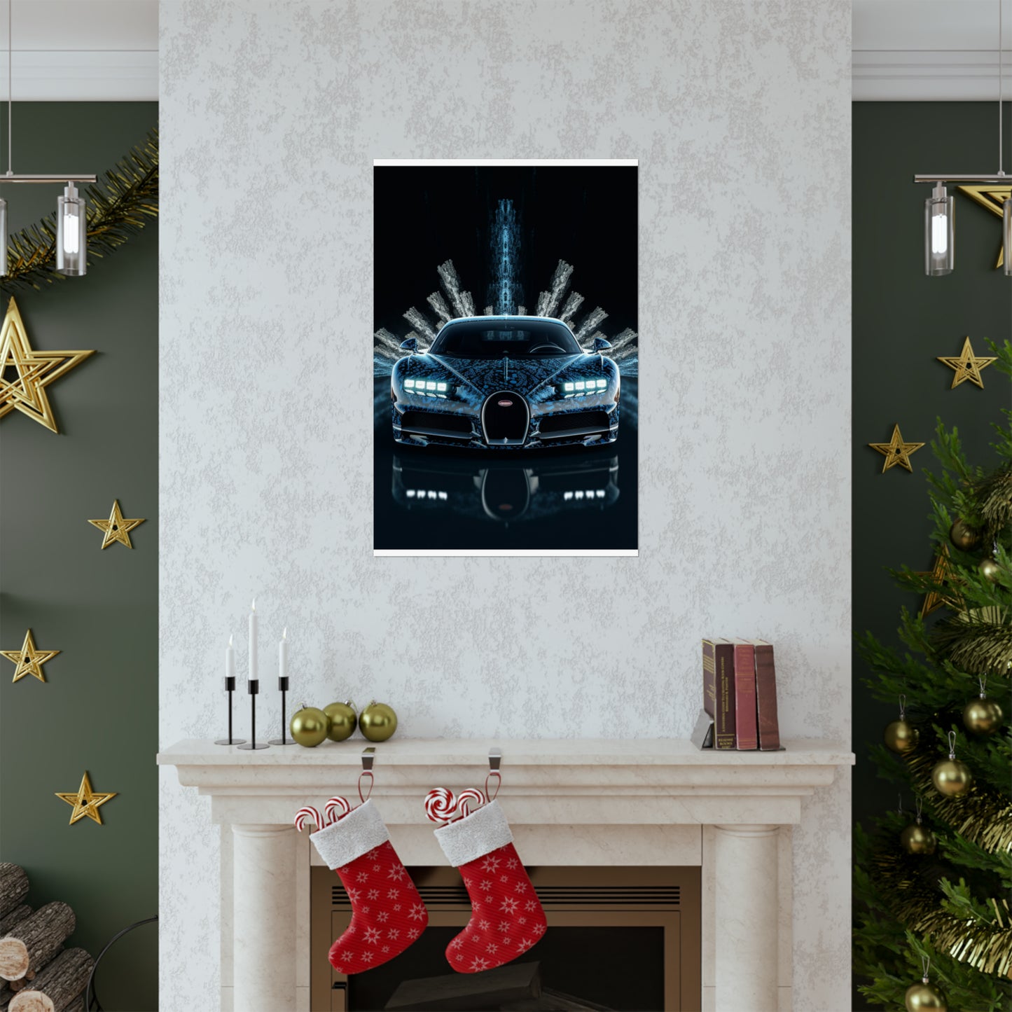 Premium Matte Vertical Posters Hyper Bugatti 2