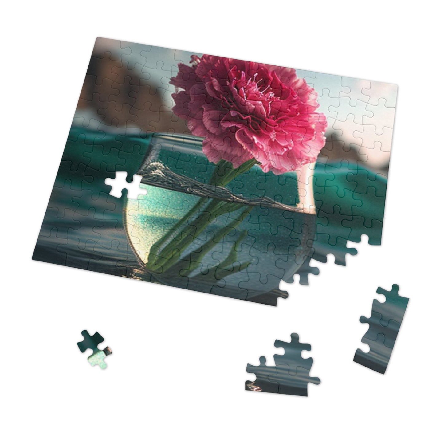 Jigsaw Puzzle (30, 110, 252, 500,1000-Piece) Carnation 1