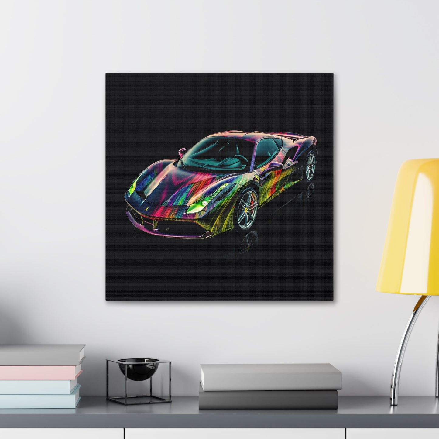 Canvas Gallery Wraps Ferrari Color 3