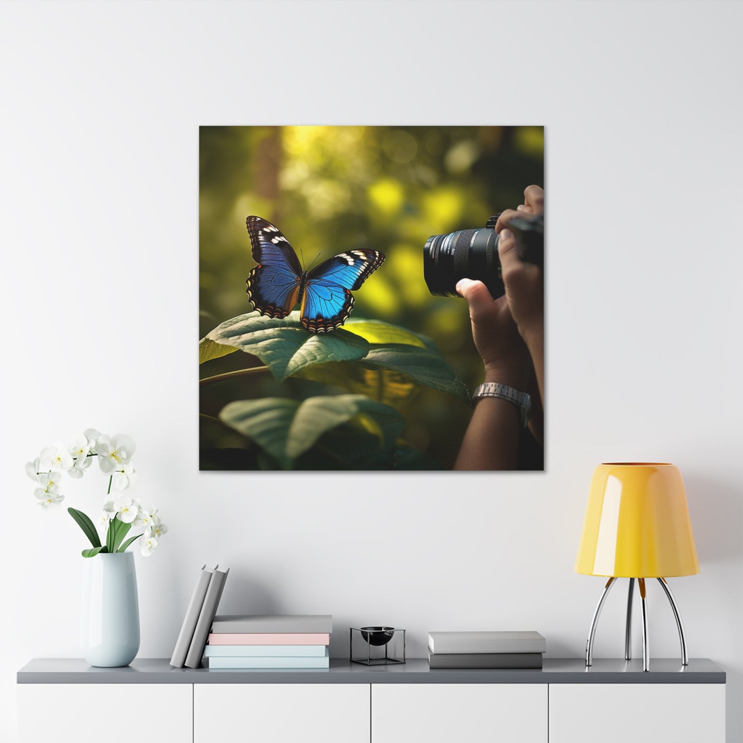 Canvas Gallery Wraps Jungle Butterfly 3