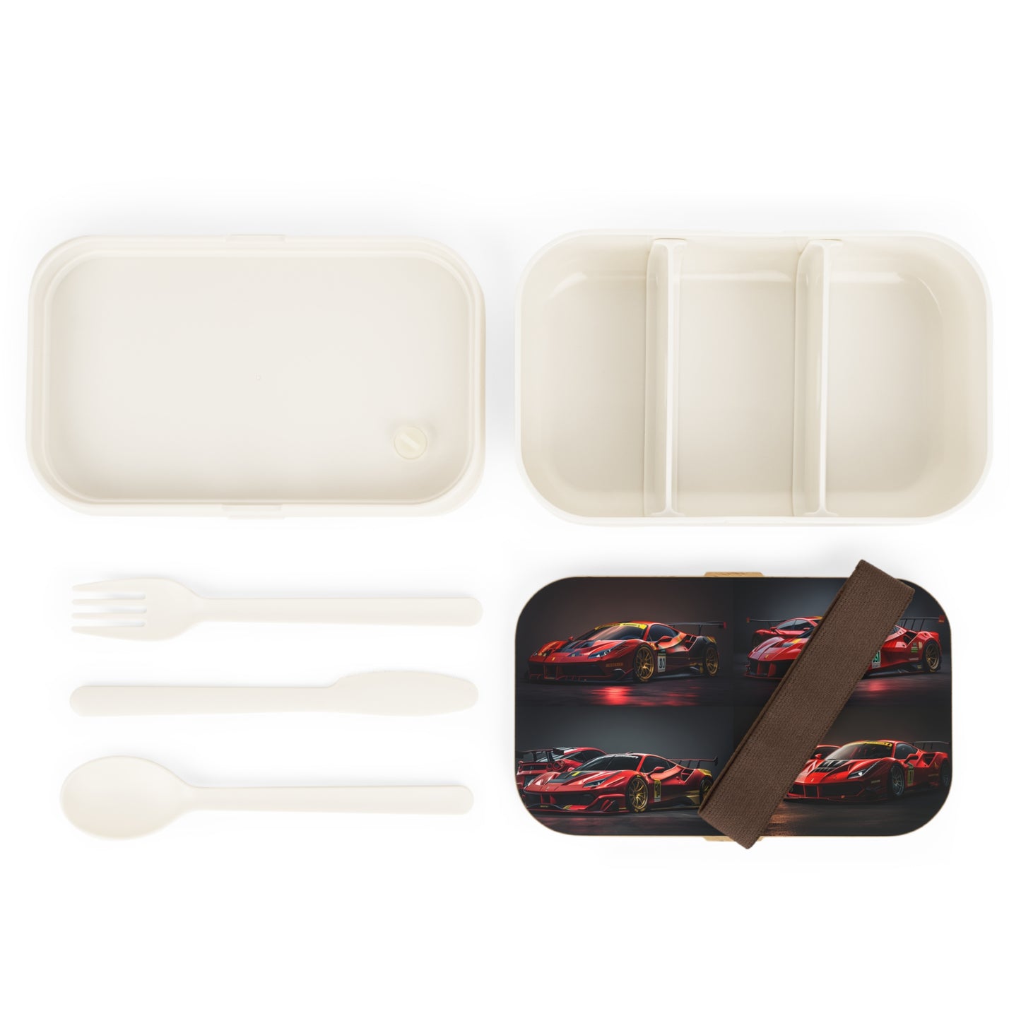 Bento Lunch Box Ferrari Red 5