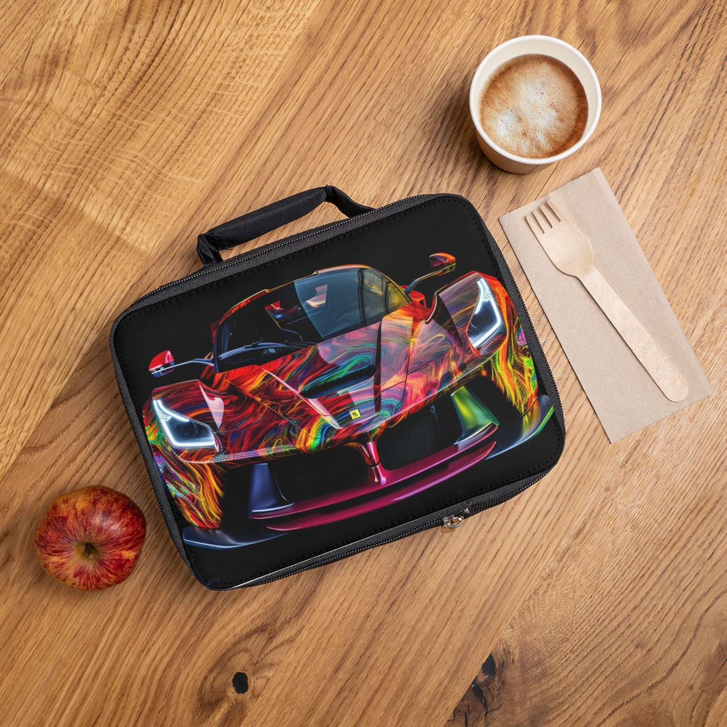 Lunch Bag Ferrari Neon 3