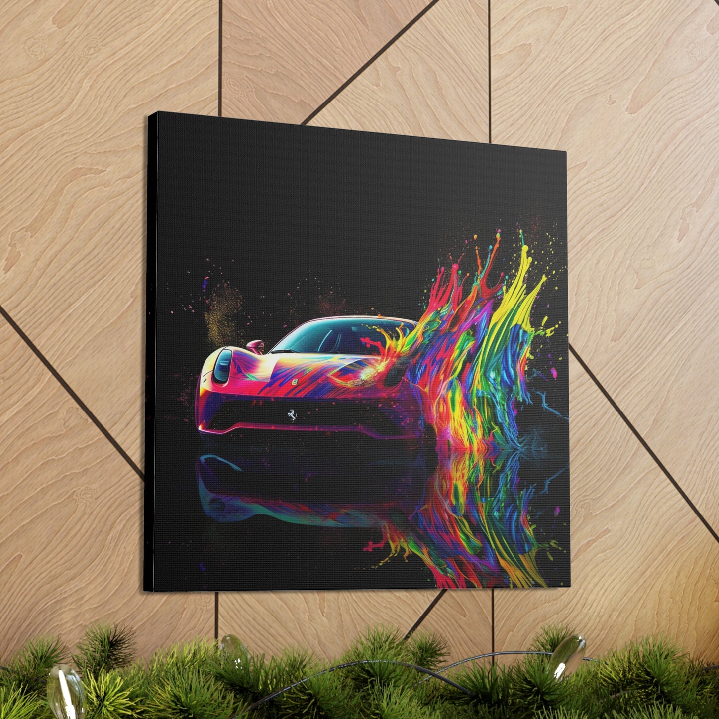 Canvas Gallery Wraps Ferrari Fusion Water 3