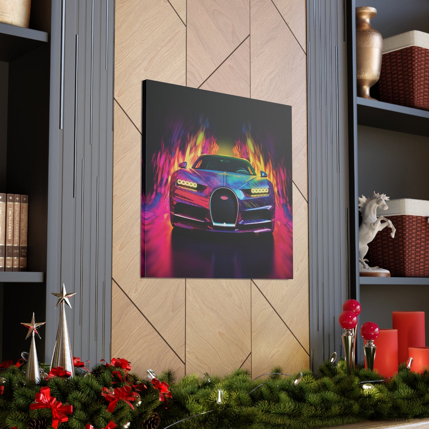 Canvas Gallery Wraps Florescent Bugatti Flair 3