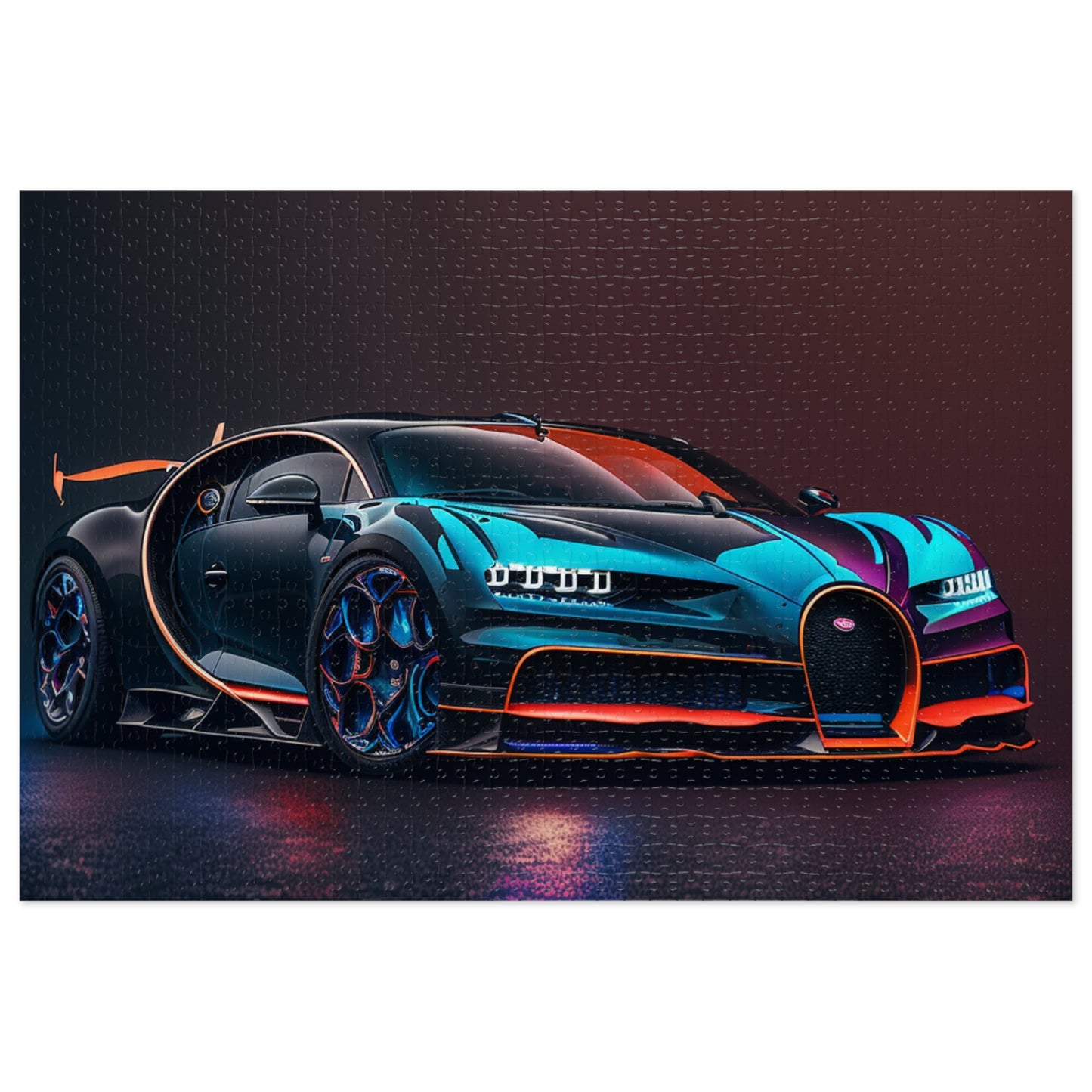Jigsaw Puzzle (30, 110, 252, 500,1000-Piece) Bugatti Chiron Super 1